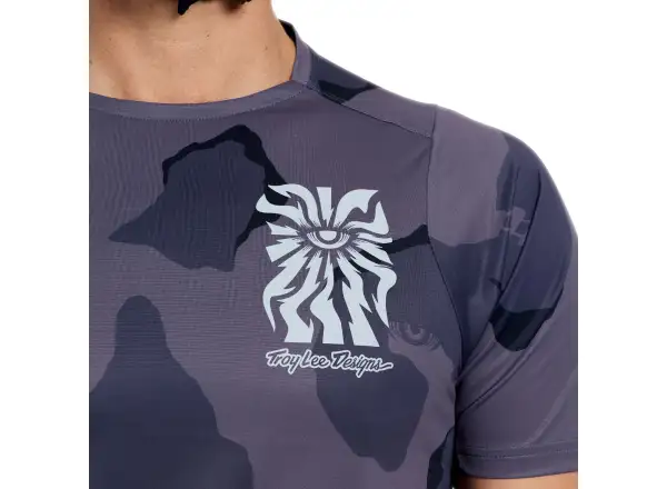 Troy Lee Designs Skyline Pro Herren-Trikot Kurzarm Flow Camo Carbon
