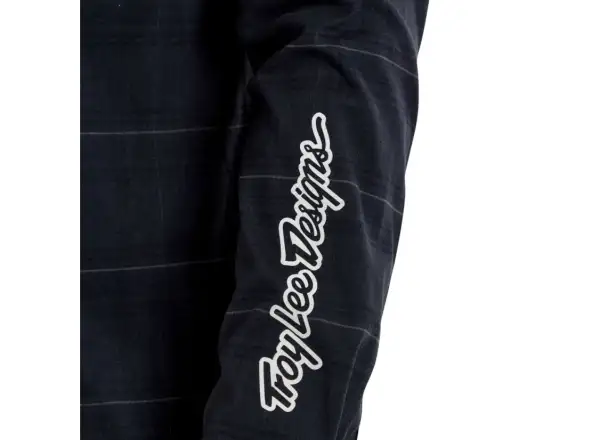 Troy Lee Designs Grind Flannel Herrenhemd Plaid Carbon