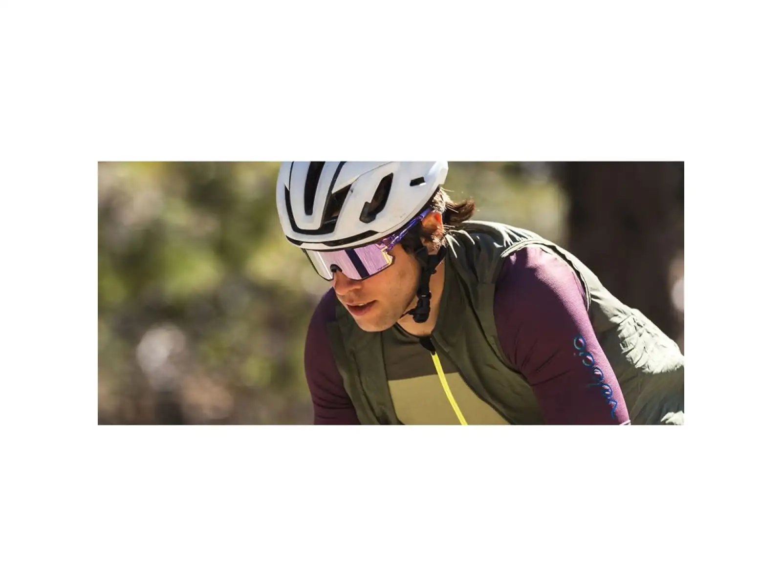 Tifosi Rail Race Sportbrille Crystal Purple/Clarion Purple/Clear