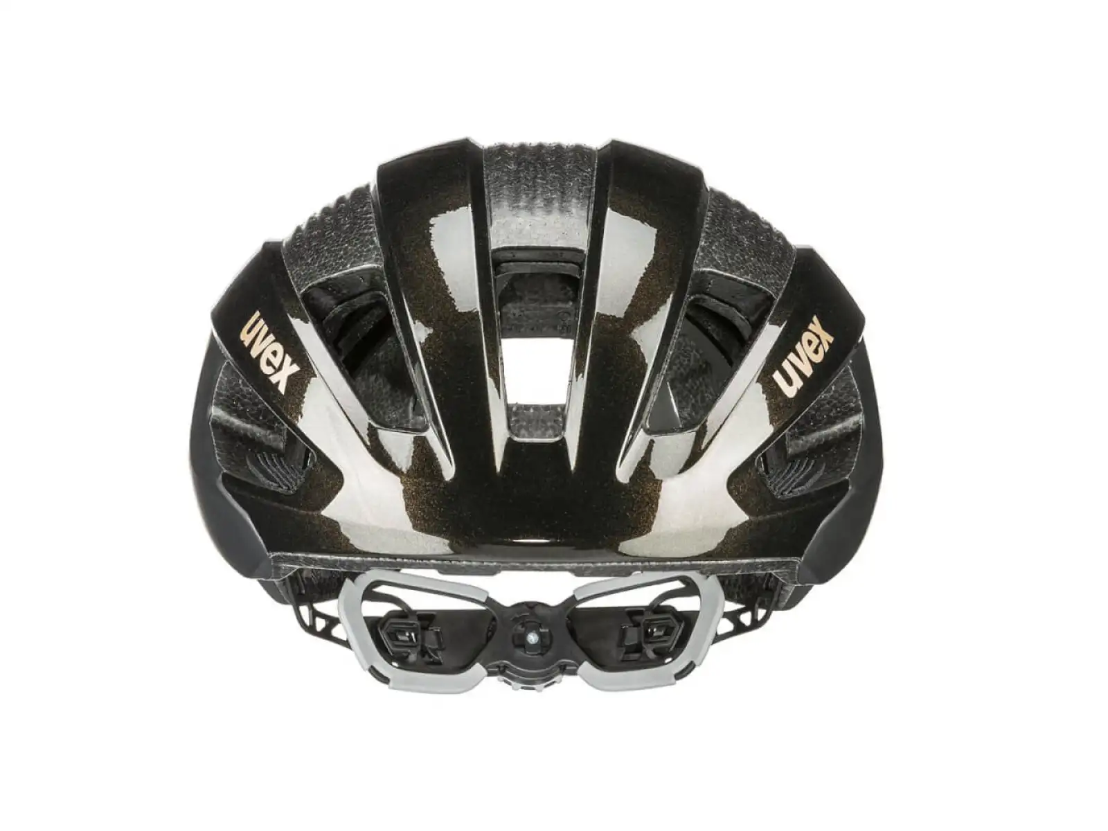 Uvex Rise CC Rennradhelm  Black Gold Flakes