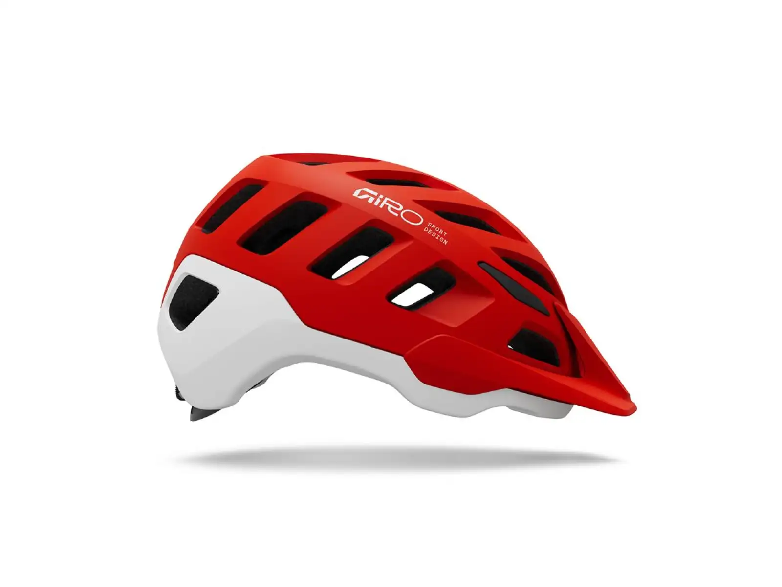 Giro Radix MIPS MTB Helm Mat Flame Red