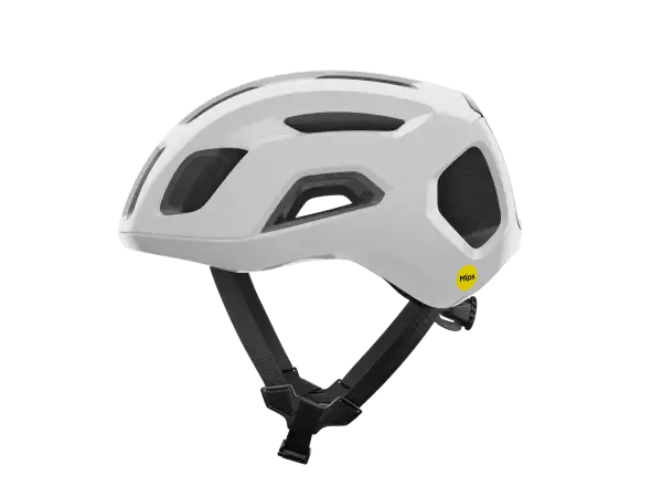 POC Ventral Air MIPS Rennradhelm Hydrogen White/Uranium Black Matt