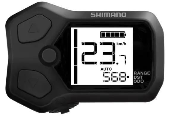 Schwarzweiß-Display Shimano SC-E5000