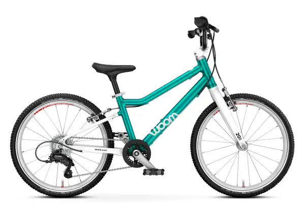 Woom GO 4 Metallic Turquoise 20 Kinderfahrrad