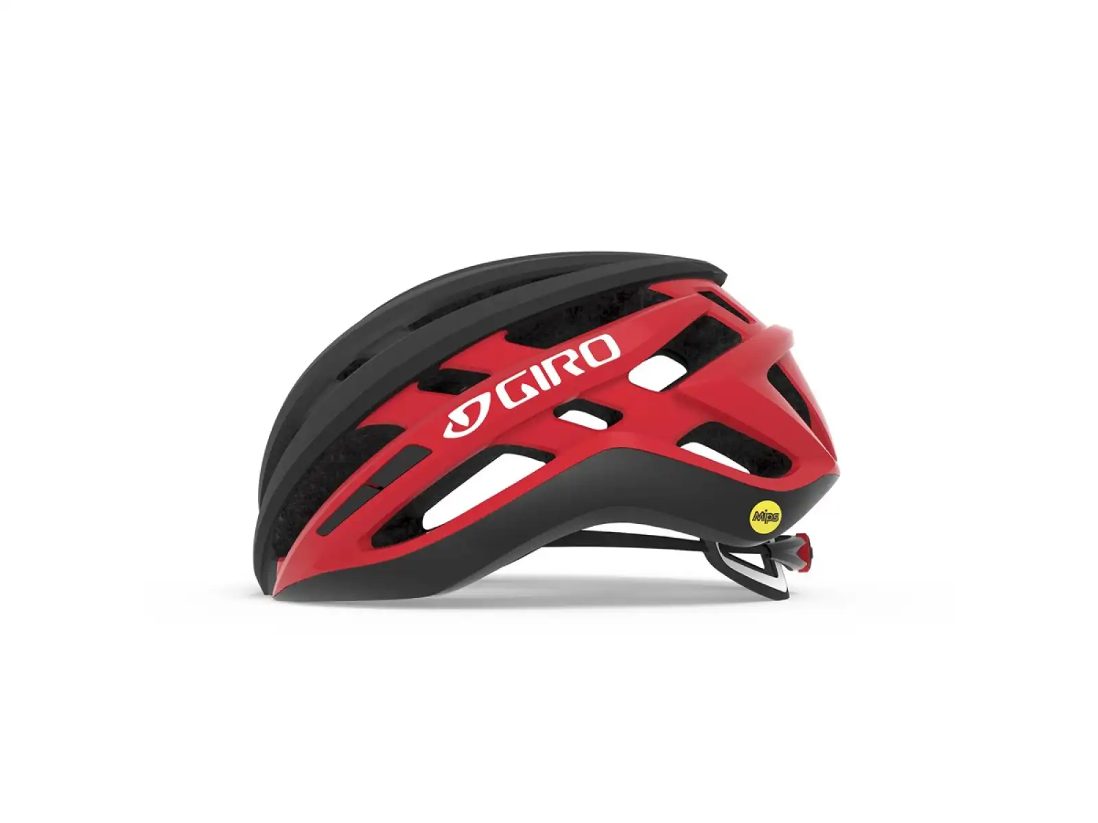 Giro Agilis MIPS Rennradhelm Matt Schwarz/Hellrot