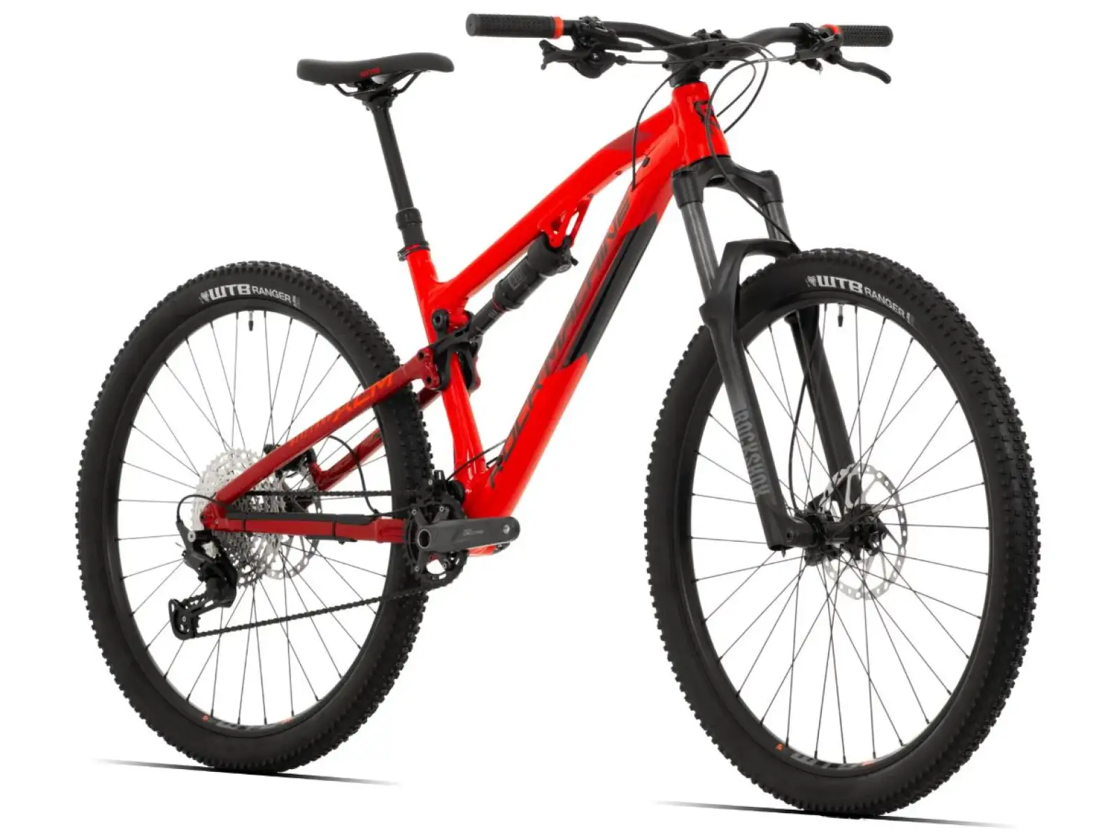 Rock Machine Blizzard XCM 30-29 vollgefedertes Fahrrad Red/Black MUSTER