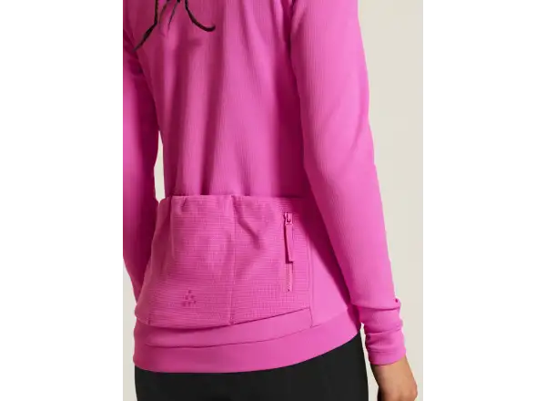 CRAFT Bike SubZ LS 2 Damen-Fahrradtrikot violett