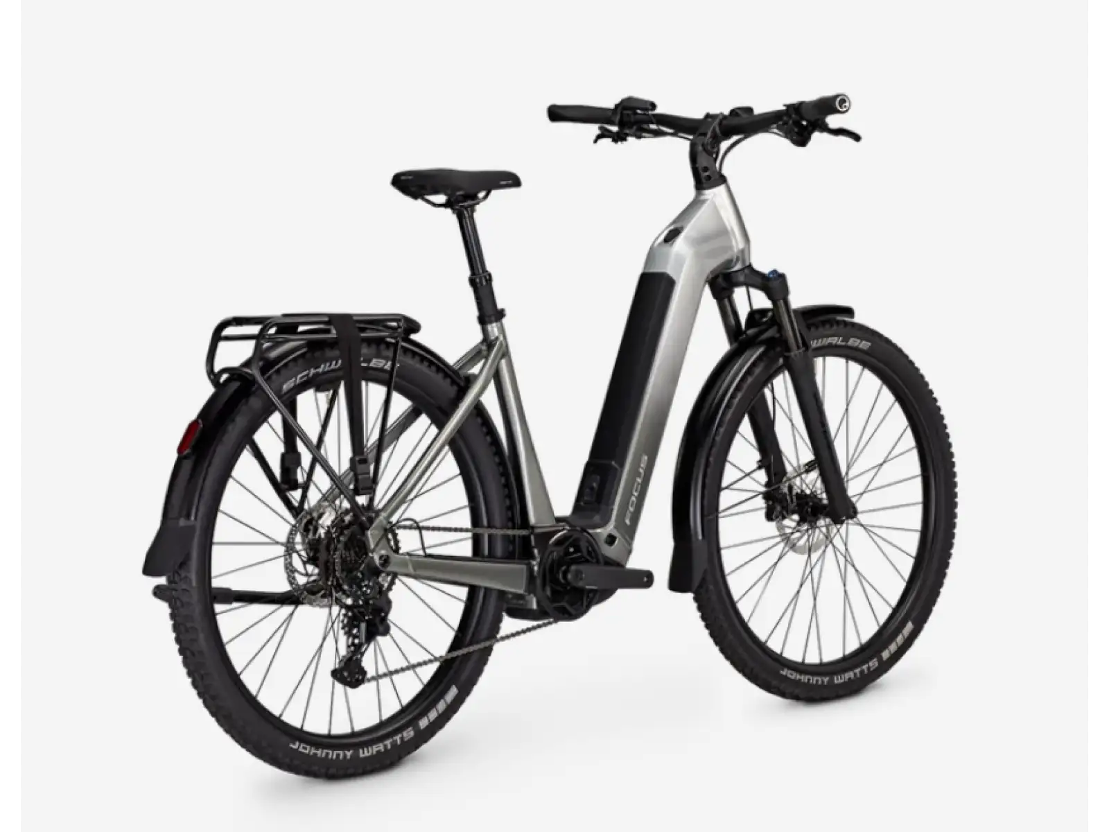 Focus AVENTURA2 6.7 Wave 29" 600Wh Tiefeinsteiger E-Bike Nepalsilver / Steelgrey