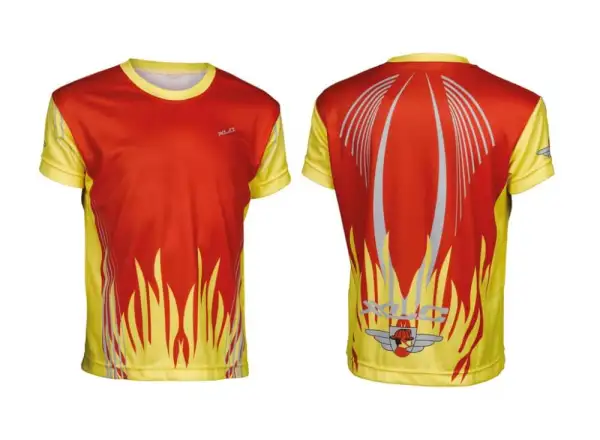 XLC Comp Kinder Kurzarmtrikot Fireworker