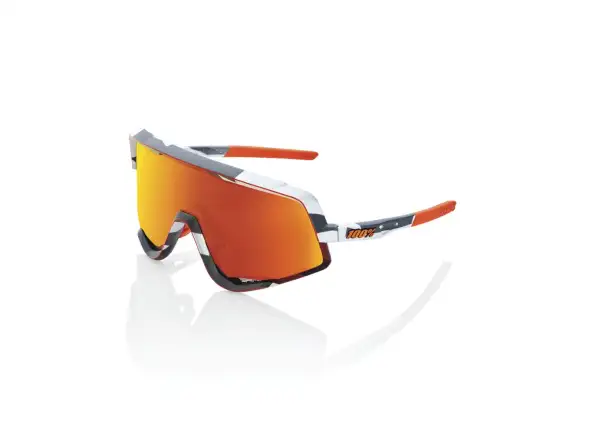 100% Glendale HiPER Red Multilayer Brille grau Camouflage/Rot.