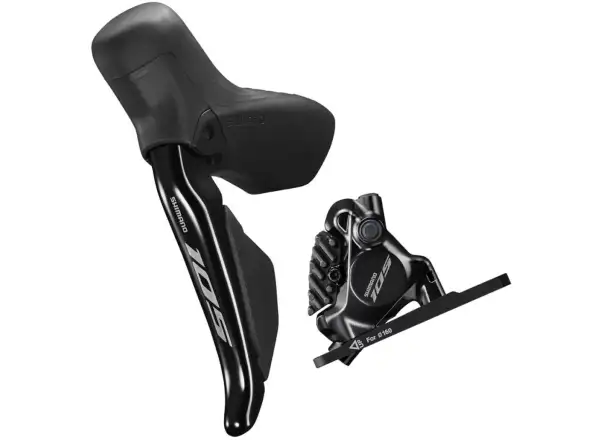 Shimano 105 ST-R7170 Di2 / BR-R7170 2-fach Schalt-/Bremsgriff und Vorderer FM Bremssattel