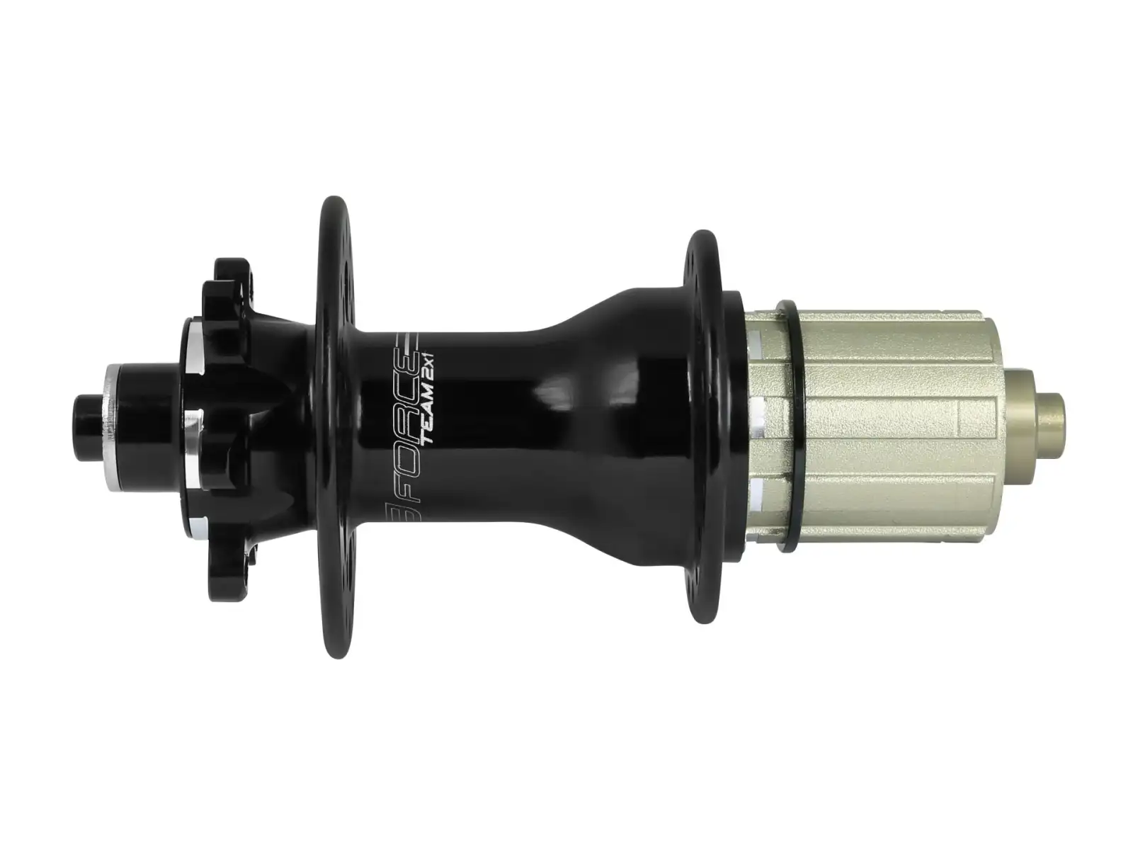 Force Team 2x1 RU Hinterradnabe 32 Löcher schwarz