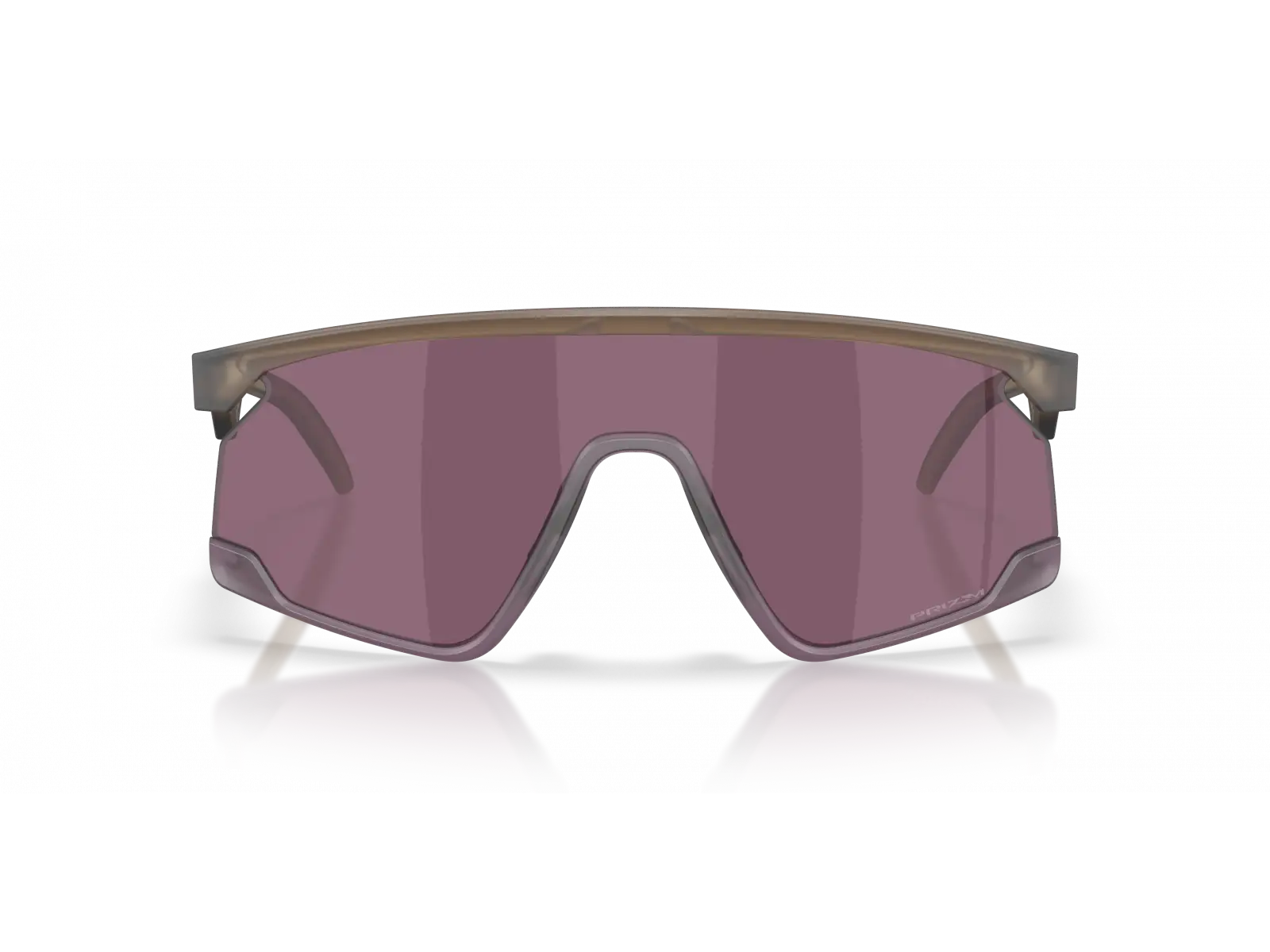 Oakley BXTR Brille Matte Brown Smoke/Prizm Road Black