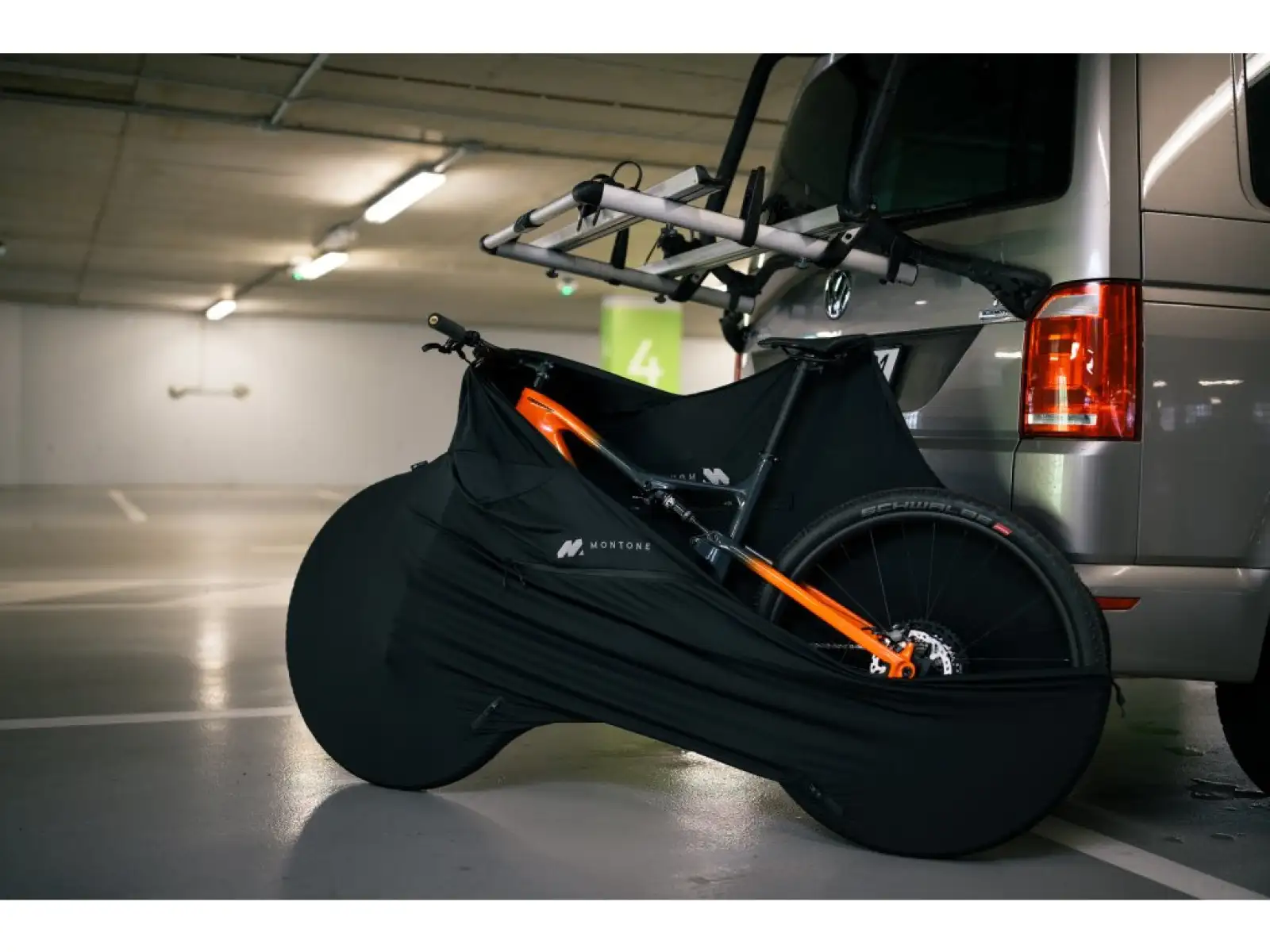 Montone Bike mRoof - Felgenschutz für den Transport auf dem Dachträger.