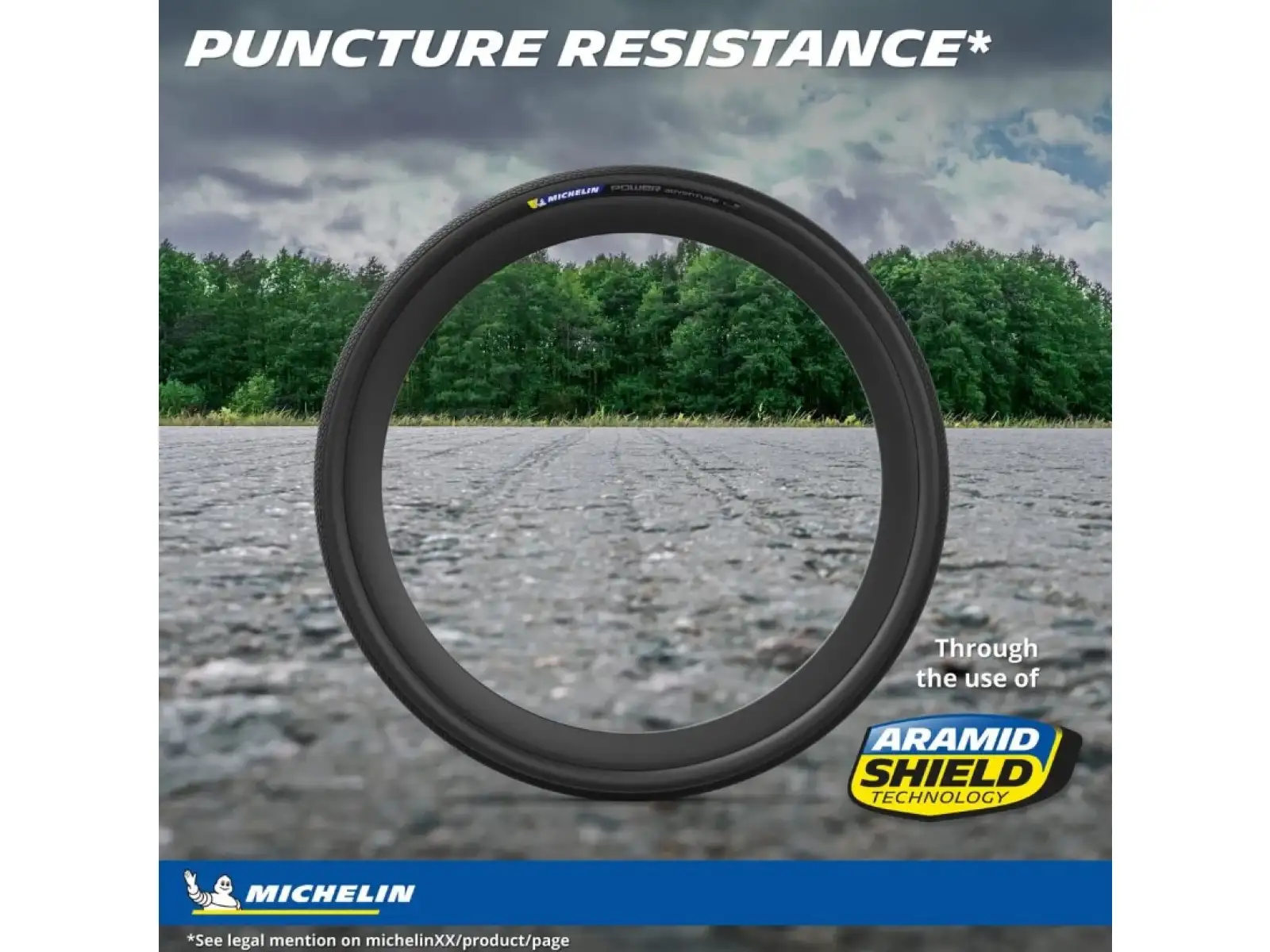 Schotterreifen Michelin Power Adventure TS TLR 650x48 Kevlar Schwarz