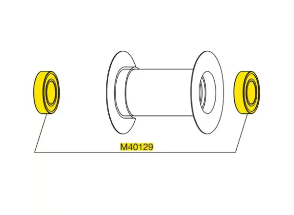 Mavic Lagereinbausatz für Vorderradnabe (M40129)