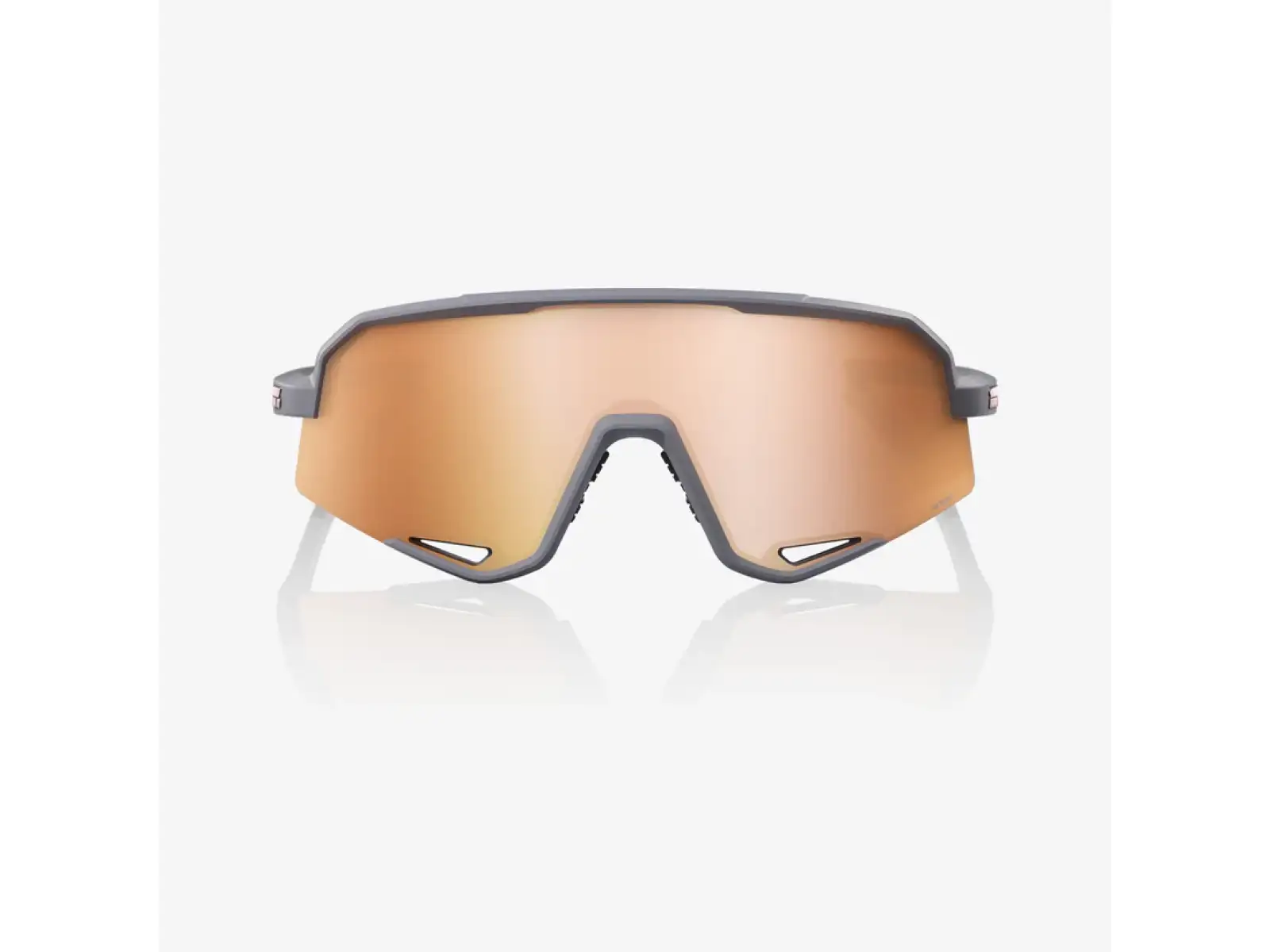 100% Slendale Sonnenbrille – Soft Tact Grey mit HiPER Copper Mirror