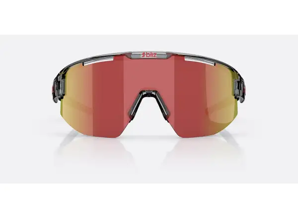 Bliz Matrix Sonnenbrille Transparent Dark Grey/Brow Red Multi