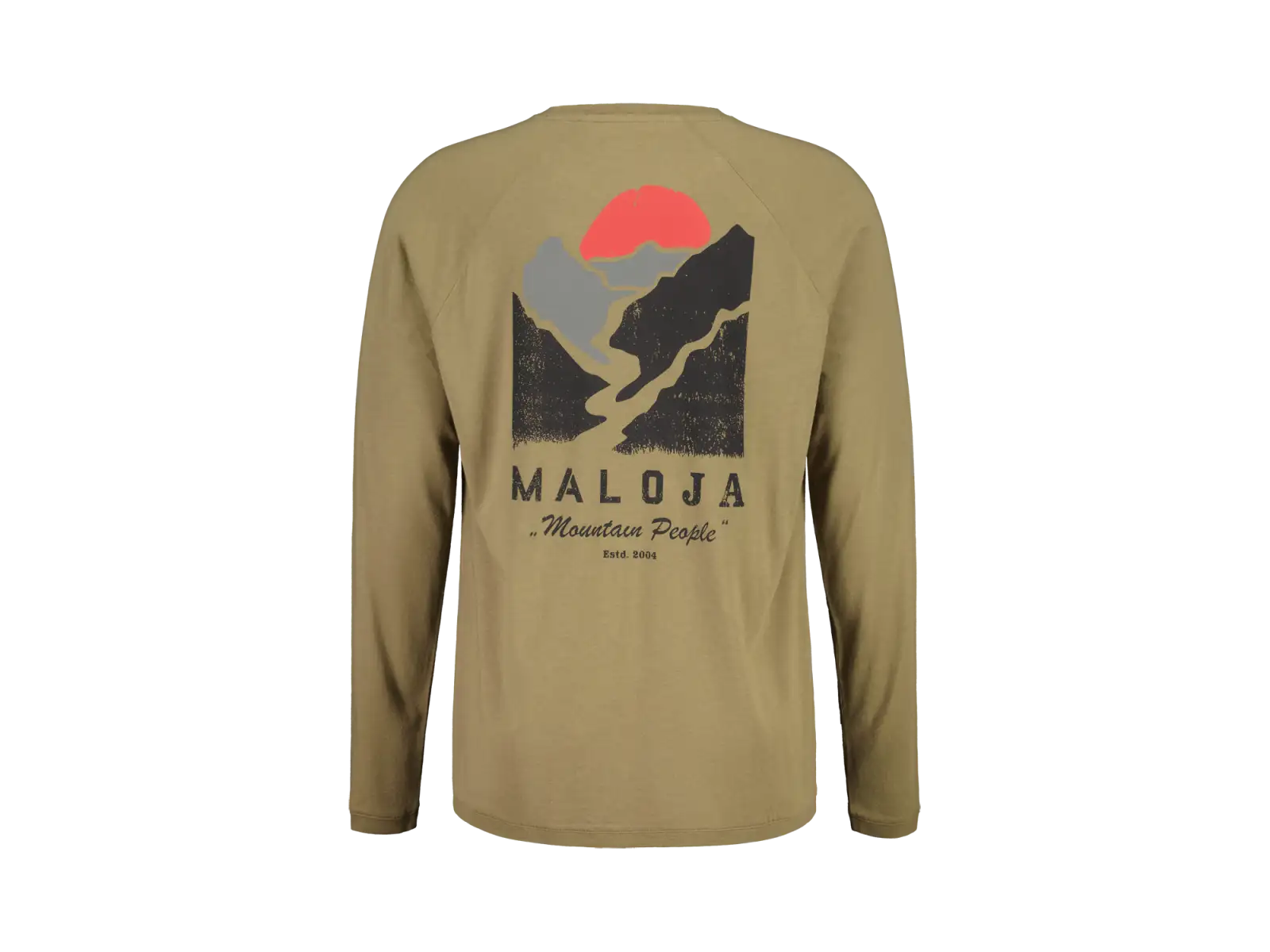 Maloja FrohnM. Herren Langarmshirt Eiche