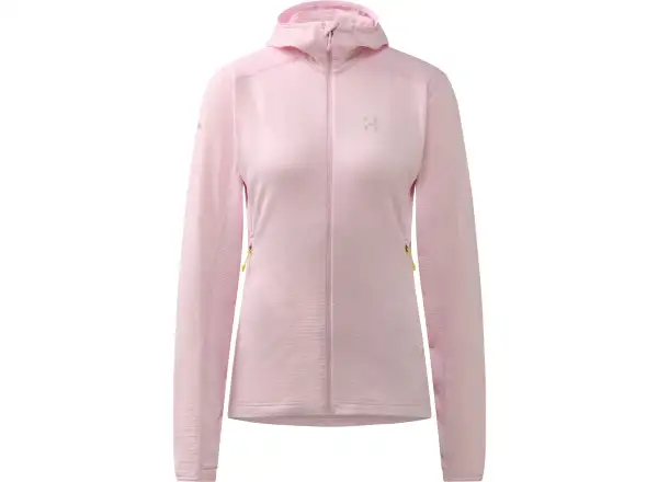 Haglöfs L.I.M Mid Multi Hood Damen Kapuzenpullover Fresh Pink