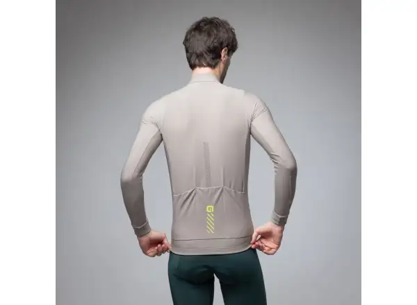 Alé Pragma Fondo 3.0 Herren Thermotrikot Langarm Rope Grey
