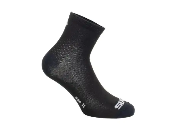 SIXS LOW S Funktionssocken Schwarz.