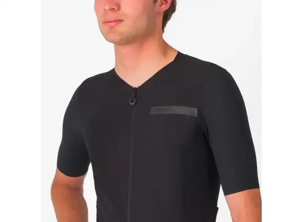 Castelli Premio Evo Herren Trikot Kurzarm Light Black