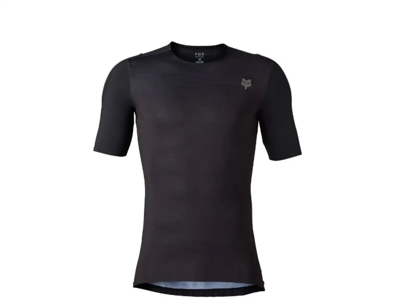 Fox Ascent Herren-Trikot mit kurzen Ärmeln Schwarz