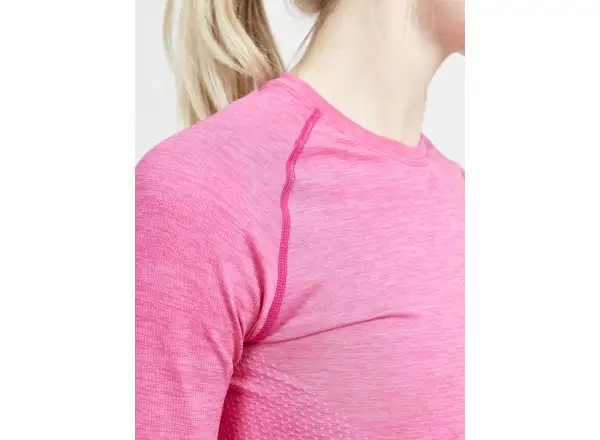 Craft Core Dry Active Comfort Damen Langarmshirt Rosa