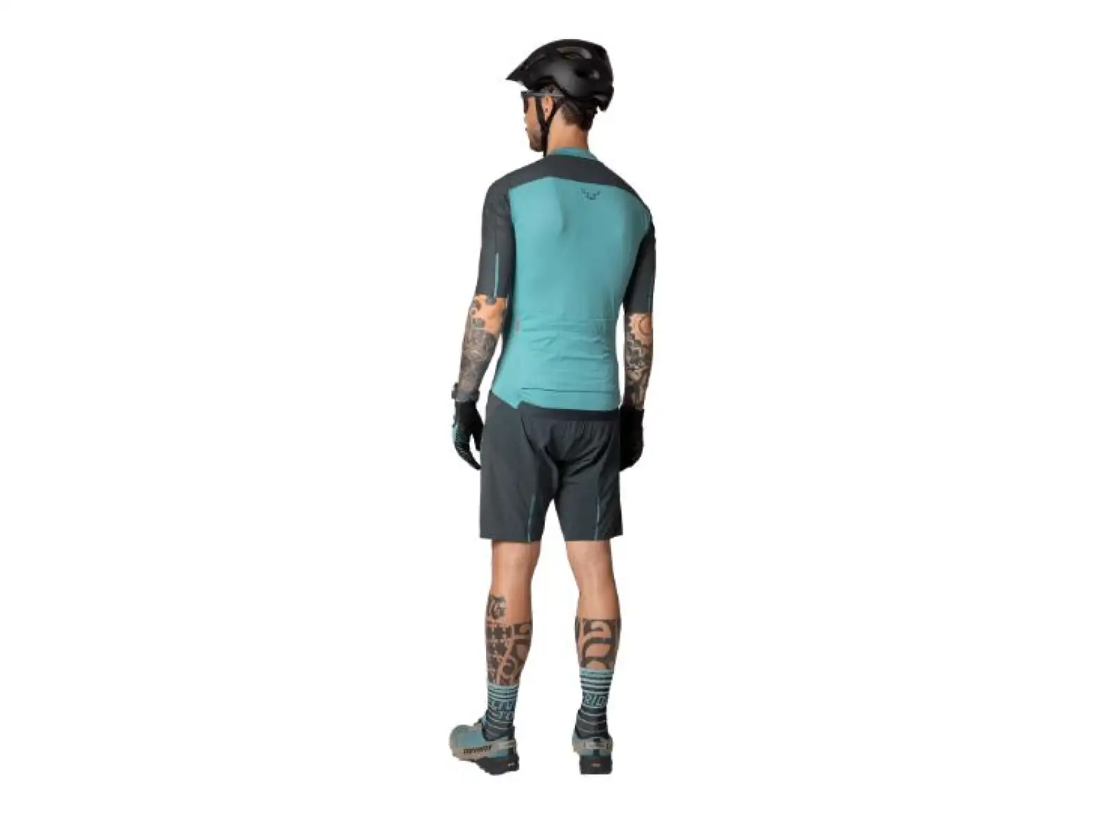 Dynafit Ride Light 1/2 Zip Herren-T-Shirt, kurze Ärmel, Storm Blue/Blueberry.