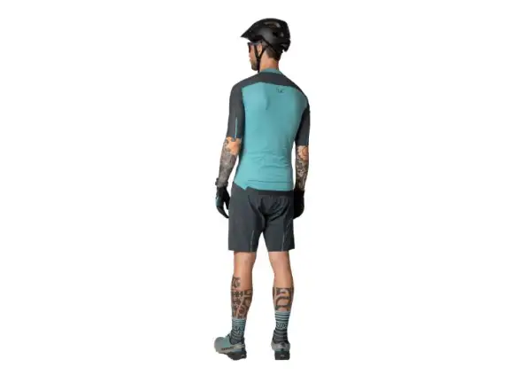 Dynafit Ride Light 1/2 Zip Herren-T-Shirt, kurze Ärmel, Storm Blue/Blueberry.