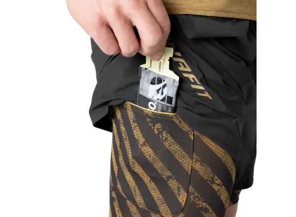 Dynafit Trail 2v1 Herren-Laufshorts Black Out
