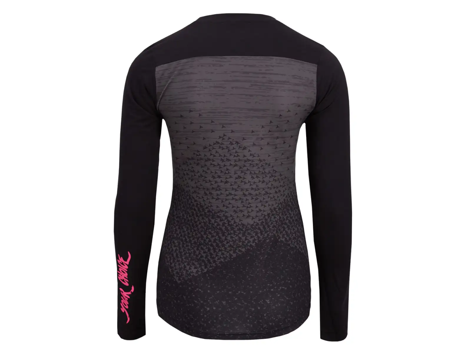 Silvini Ella Damen Langarmtrikot Schwarz/Fuchsia