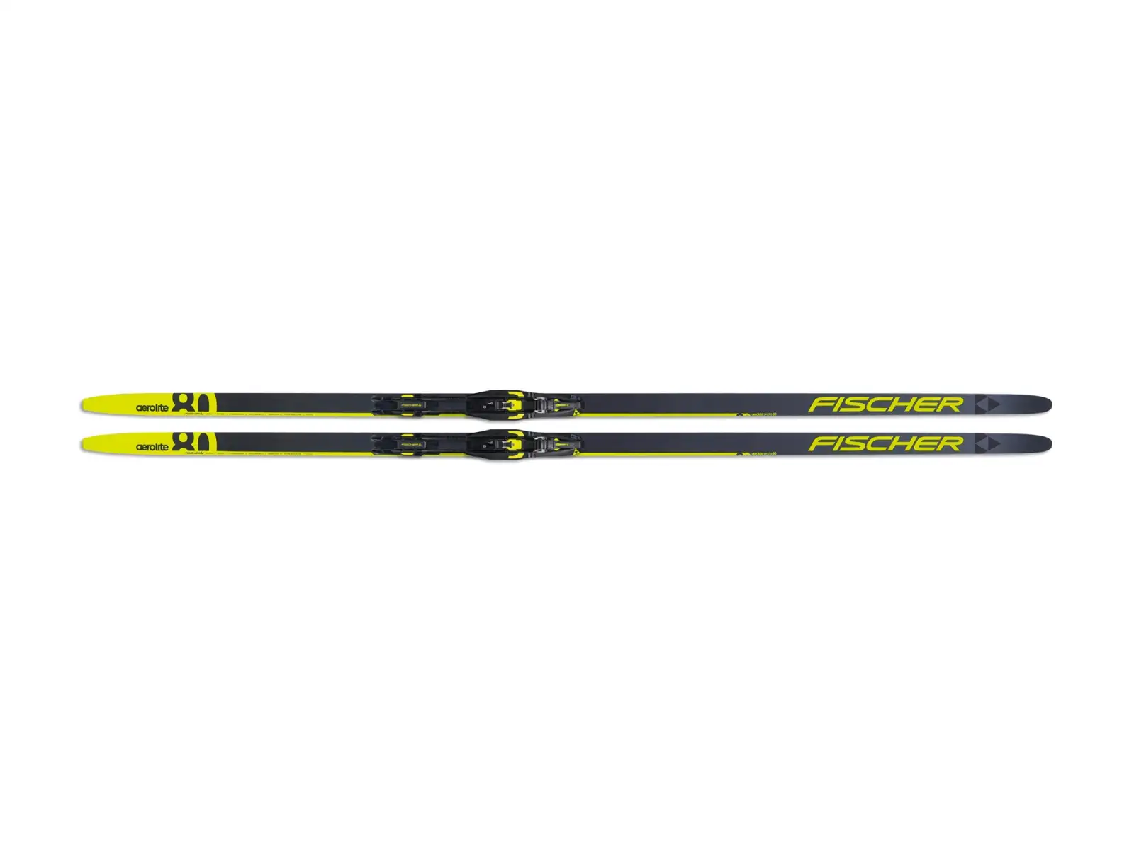 Fischer Aerolite Skate 80 Langlaufskier + Race Skate Bindung Set