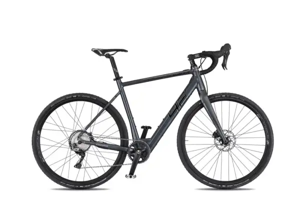 4Ever Engrave Pro gravel leichtes Elektrofahrrad Titan/Metall Gold