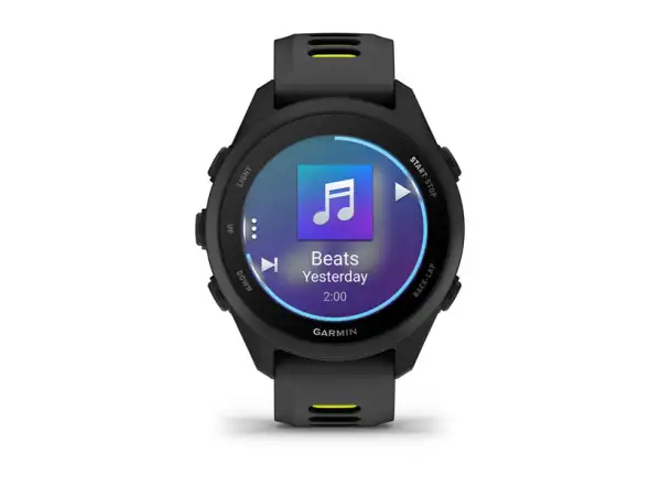Garmin Forerunner 170 Music mit Armband Black/Amp Yellow