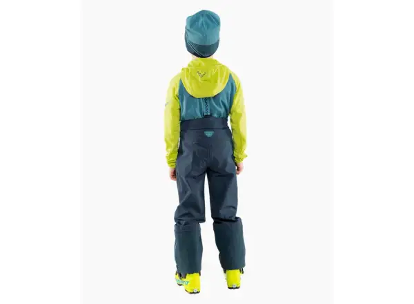 Dynafit Youngstar 3L Kinderhose mit Latz Heidelbeerblau/Sturmblau