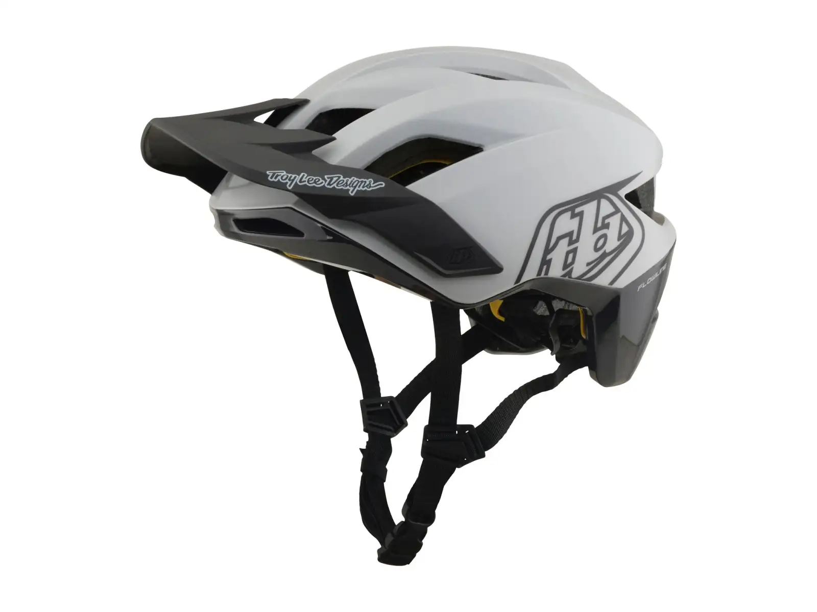 Troy Lee Designs Flowline MIPS Helm Point Gray