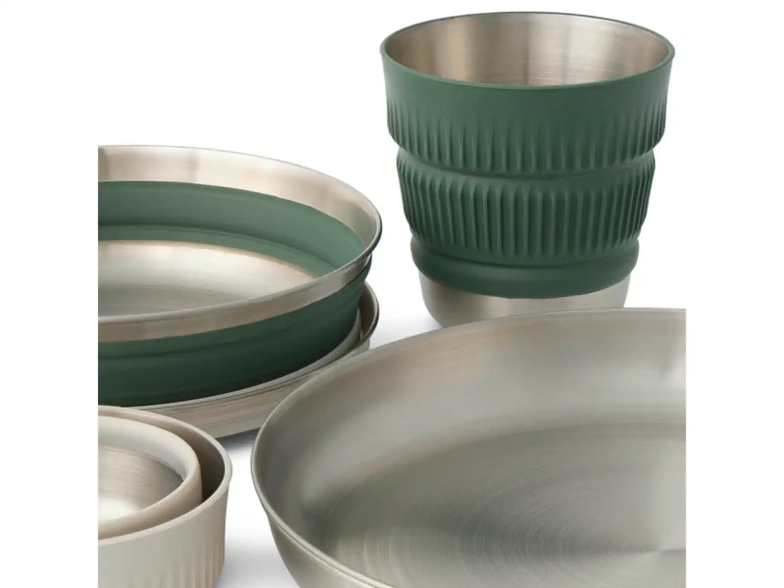 Sea to Summit Detour Stainless Steel Dinnerware Set 6 teilige Geschirrset