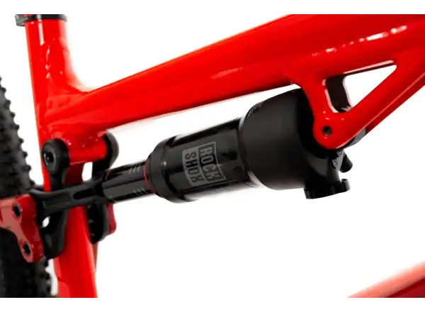 Rock Machine Blizzard XCM 30-29 vollgefedertes Fahrrad Red/Black MUSTER