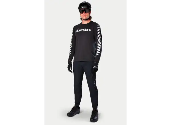 Alpinestars A-Dura Dri Oscar Herrentrikot Langarm Black Reflective