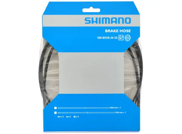 Shimano SM-BH59-JK-SS Bremsleitung Rennrad 1000 mm gerade – gerade