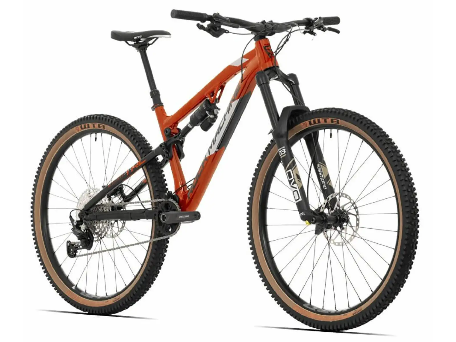Rock Machine Blizzard TRL 70-29 orange/silber Vollgefedertes Mountainbike