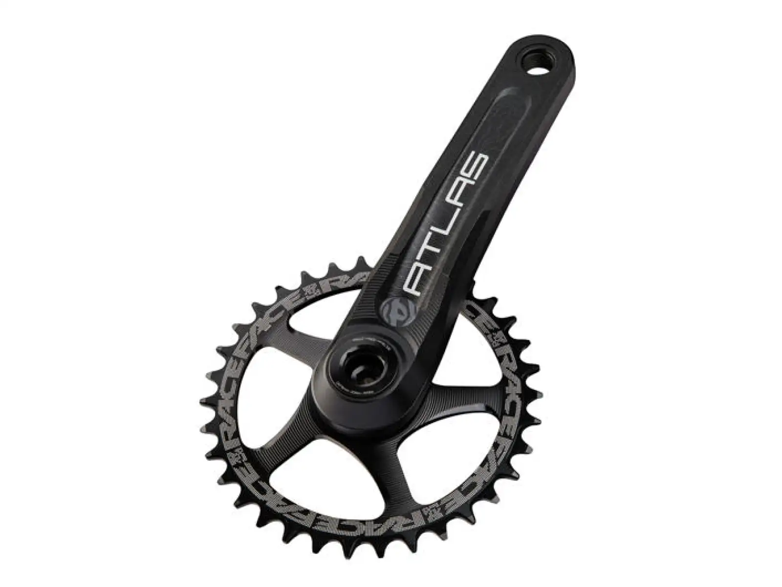 Race Face Atlas 175 mm Kurbeln ohne Kettenblatt Schwarz