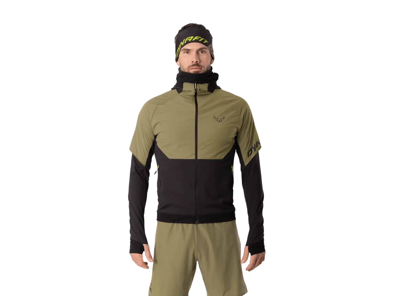 Dynafit Alpine Hybrid Herren Laufjacke Military Green/Black Out