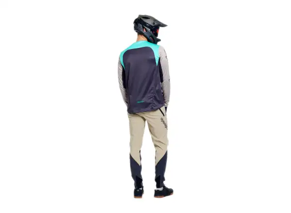 Troy Lee Designs Stage Herren Trikot Langarm Signature Stone