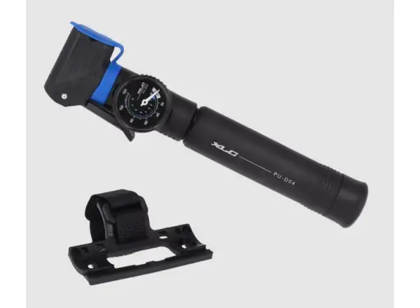 XLC PU-D04 Zweikammer-Mini-Pumpe schwarz