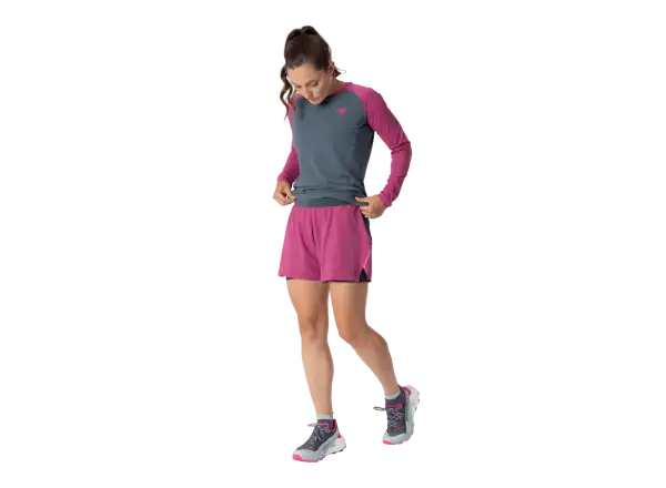 Dynafit Alpine Pro 2in1 Damen Laufshorts Magenta