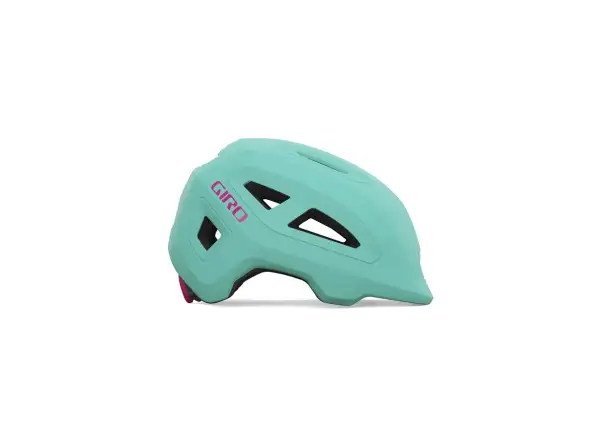 Giro Scamp II Kinderhelm Matte Schreiendes Türkis