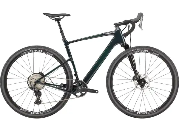 Cannondale Topstone Carbon 2 Lefty Gravelbike Grün Größe M.